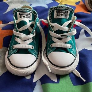 Green Converse Sneakers